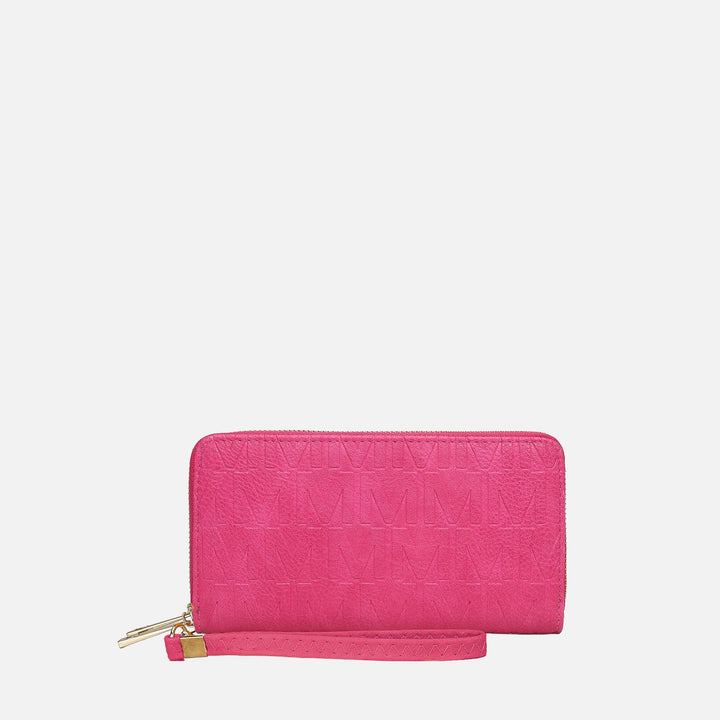 Light Blue MKF Collection By Mia K Aurora Signature Wallet