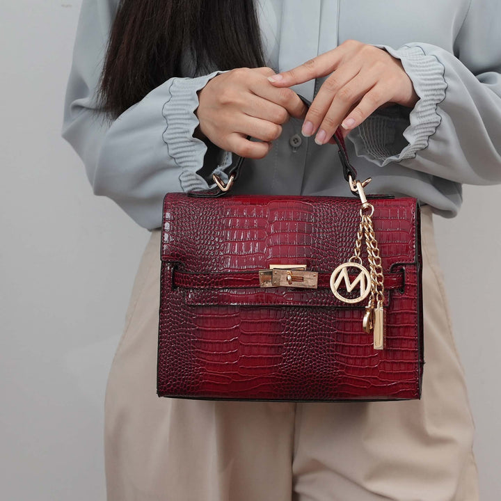 Navy MKF Collection By Mia K Naomi Shoulder Bag