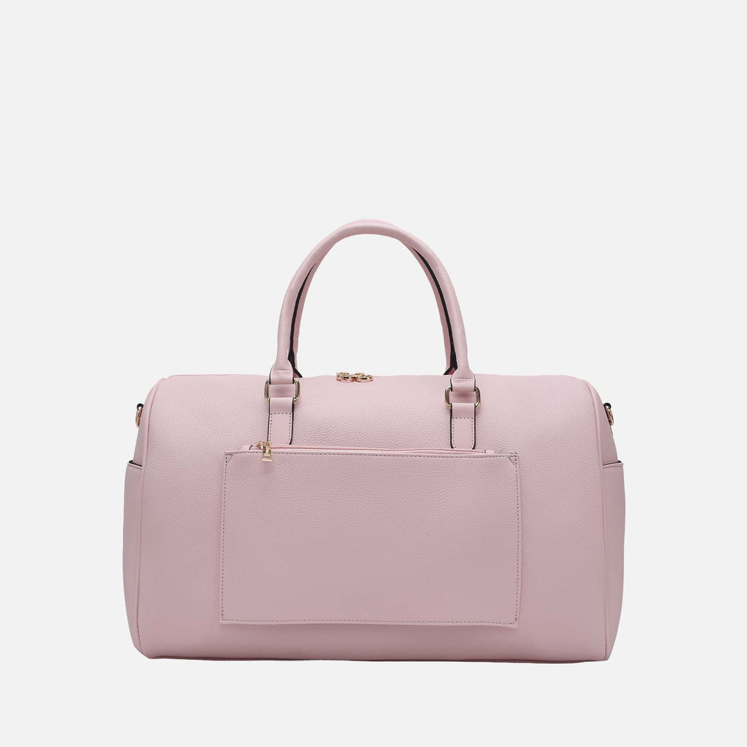 Charcoal Grey MKF Collection By Mia K Allegra Weekender Bag