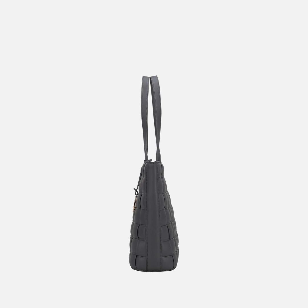 Midnight Blue MKF Collection By Mia K Rowan Woven Tote Bag