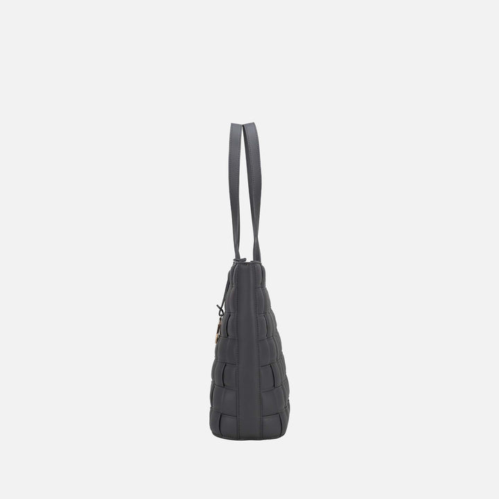Midnight Blue MKF Collection By Mia K Rowan Woven Tote Bag