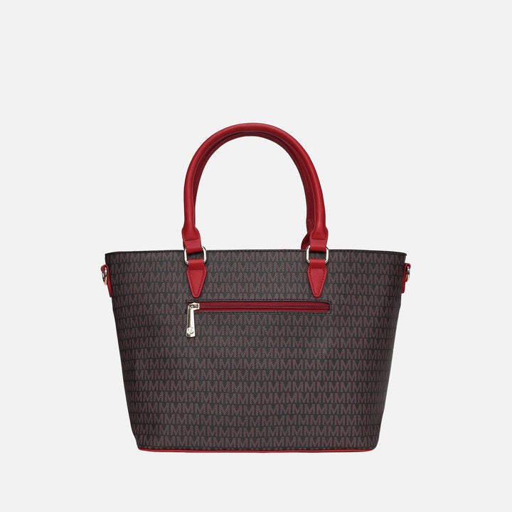 Brown MKF Collection By Mia K Yonah Signature Tote Bag