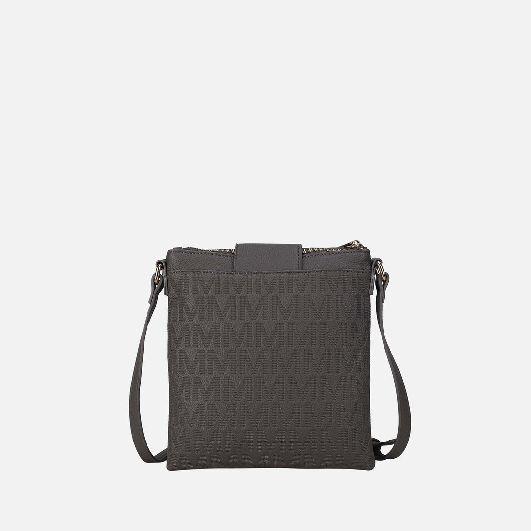 Beige MKF Collection By Mia K Marietta Signature Crossbody Bag