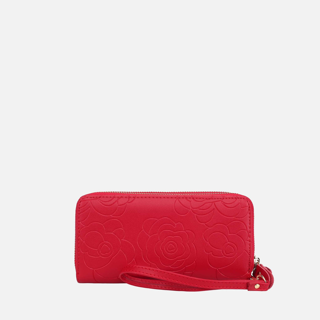 Camel MKF Collection By Mia K Ellie Leather Wallet