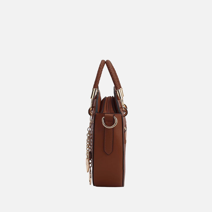Merlot MKF Collection By Mia K Camille Crossbody Bag