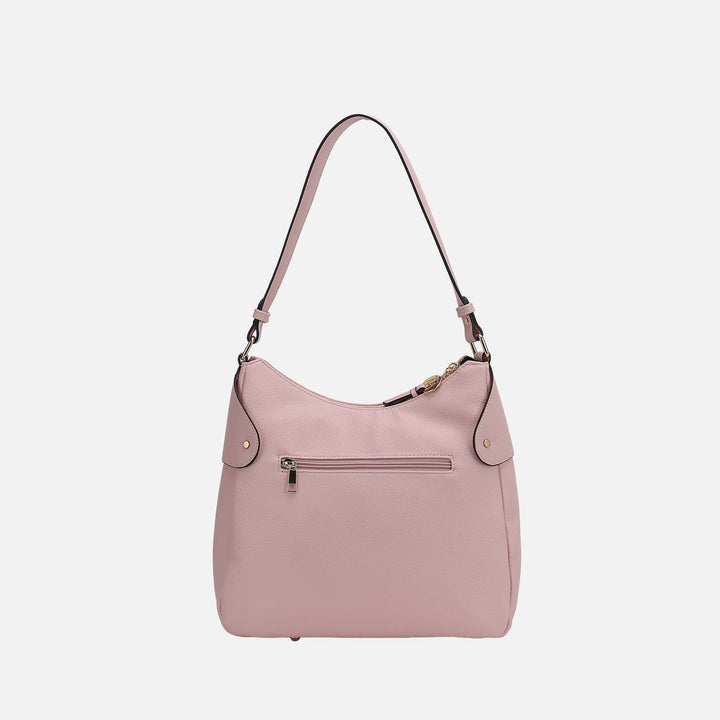 Charcoal Grey MKF Collection By Mia K Maeve Shoulder Bag And Set