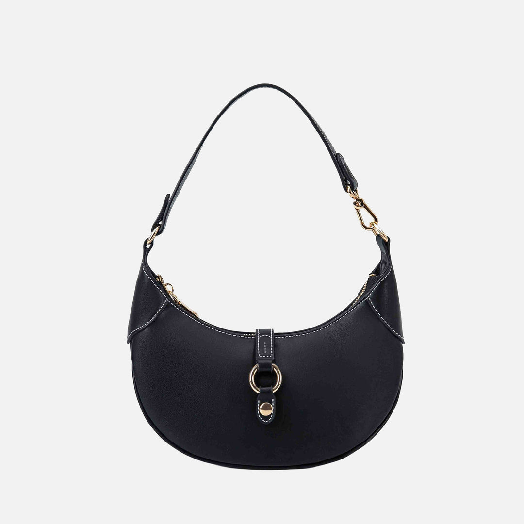 Hunter MKF Collection By Mia K Mire Half Moon Shoulder Bag