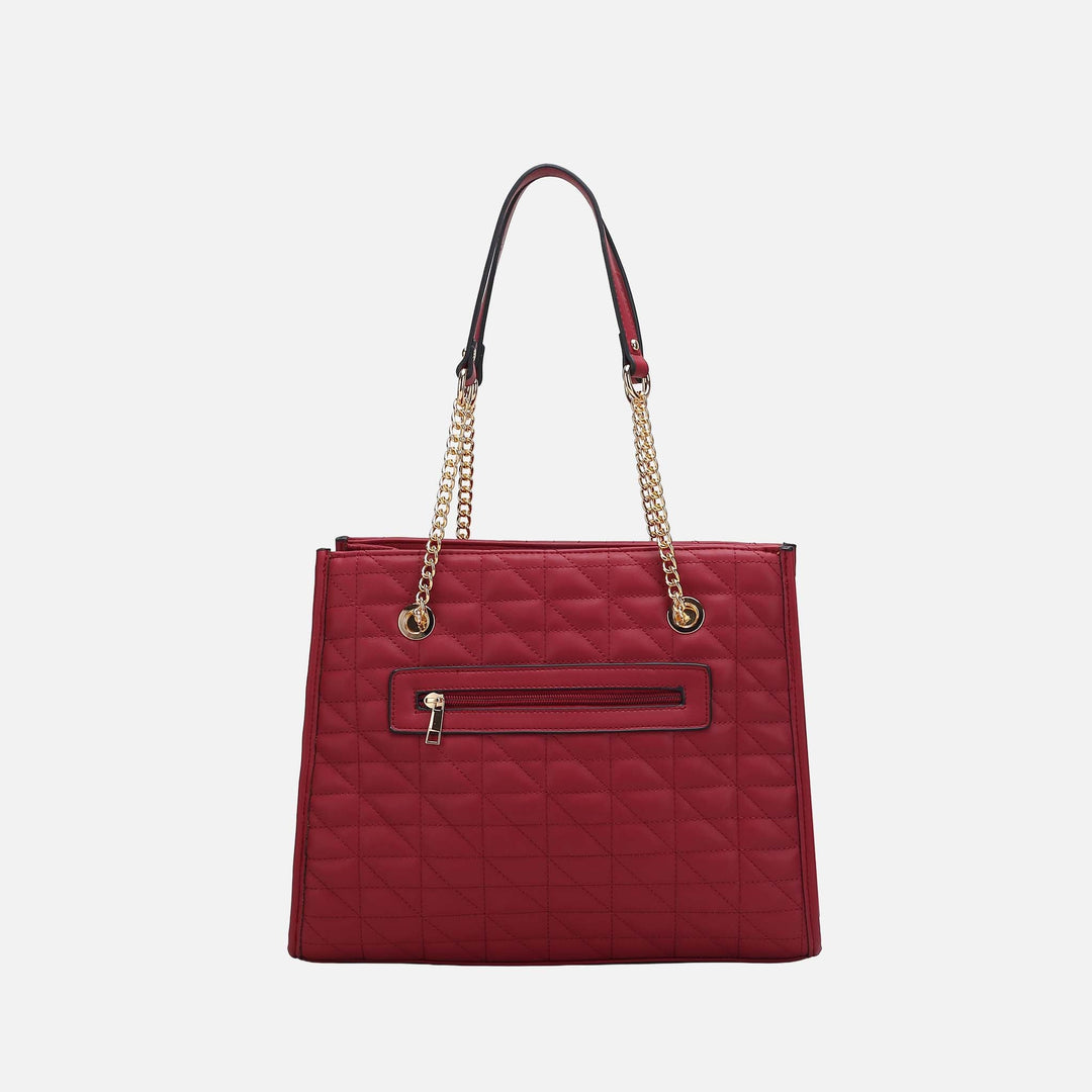 Denim Blue MKF Collection By Mia K Makenna Shoulder Bag
