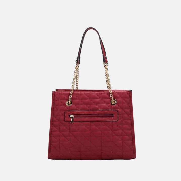 Denim Blue MKF Collection By Mia K Makenna Shoulder Bag