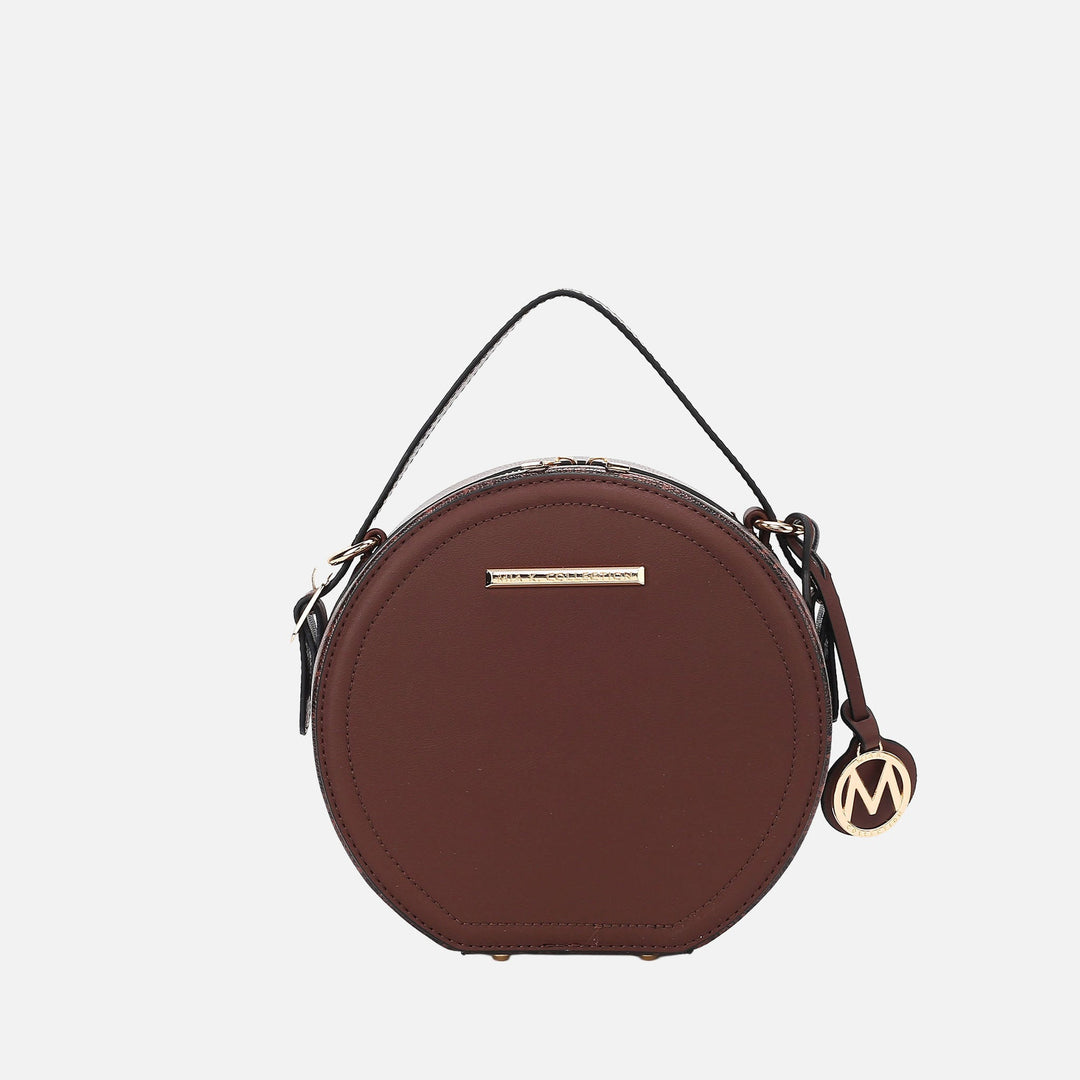 Taupe MKF Collection By Mia K Mallory Crossbody Bag