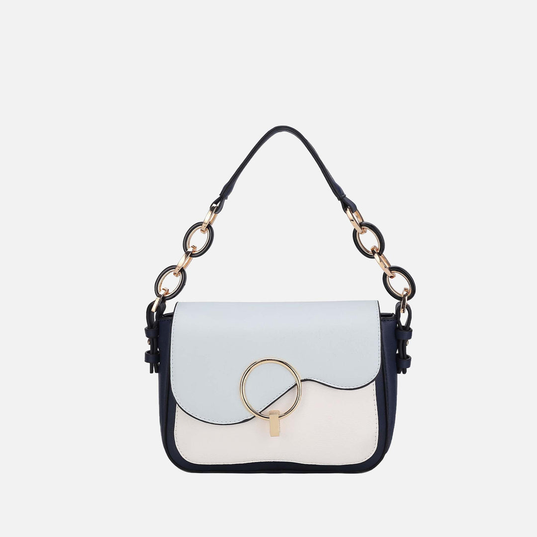 Light Grey MKF Collection By Mia K Fantasia Shouder Bag