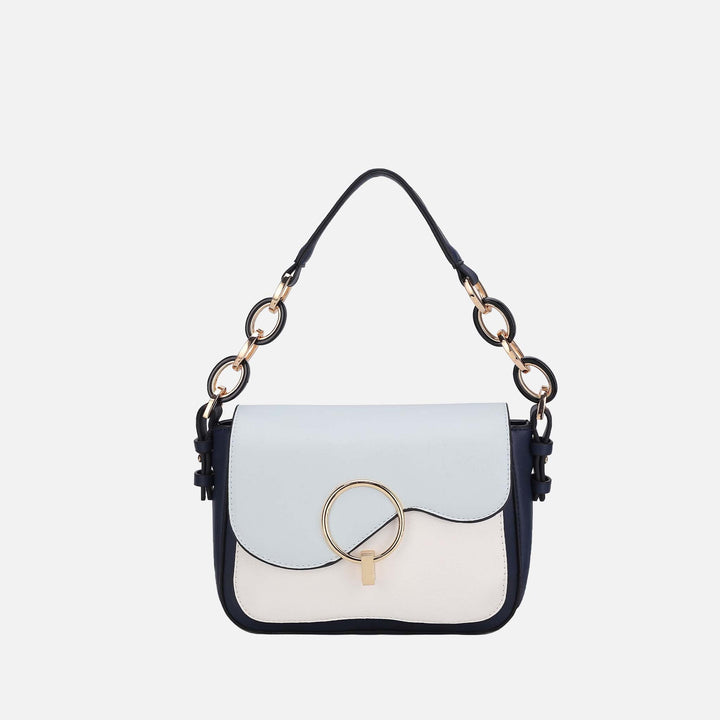 Light Grey MKF Collection By Mia K Fantasia Shouder Bag