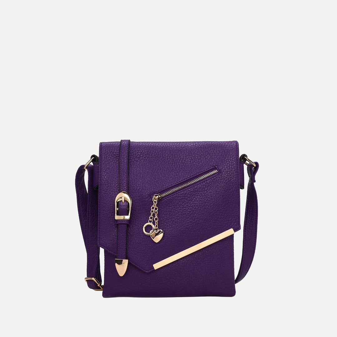 Royal Blue MKF Collection By Mia K Jasmine Crossbody Bag