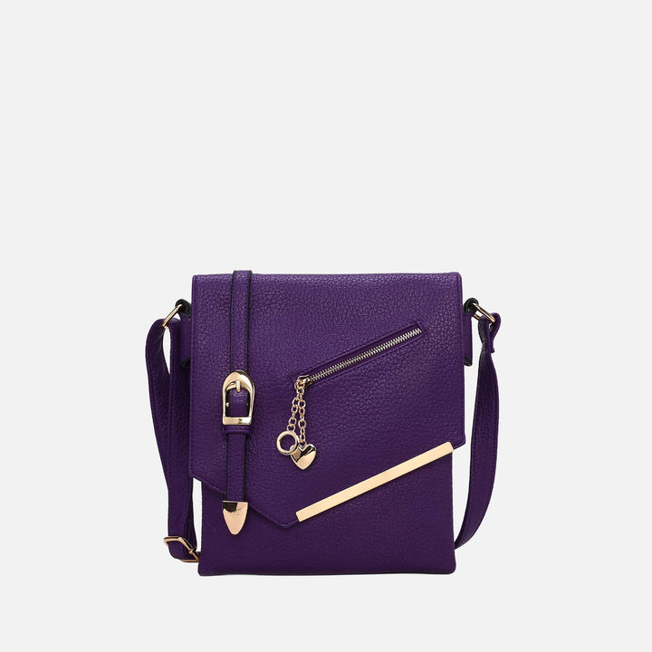 Royal Blue MKF Collection By Mia K Jasmine Crossbody Bag