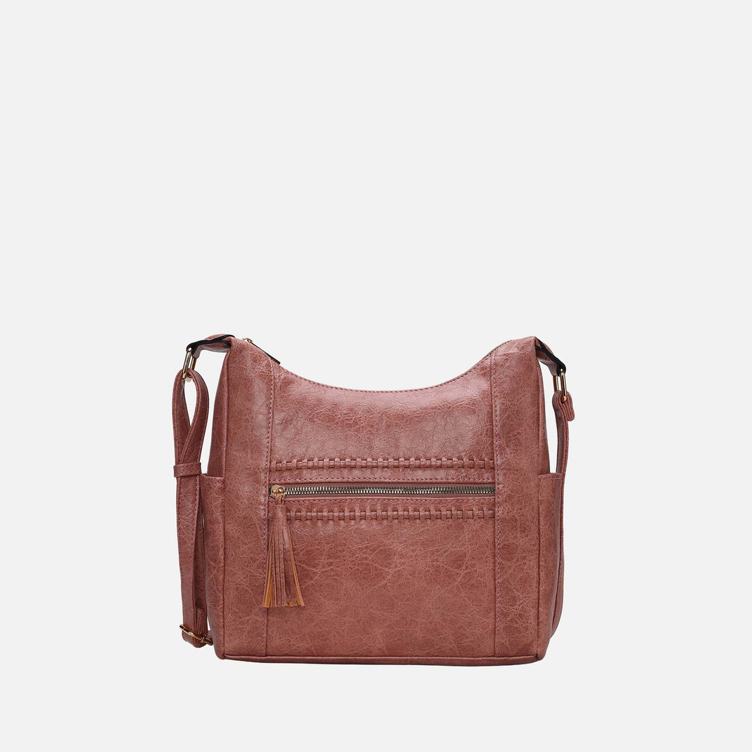 Coffee MKF Collection By Mia K Marseille Shoulder Bag