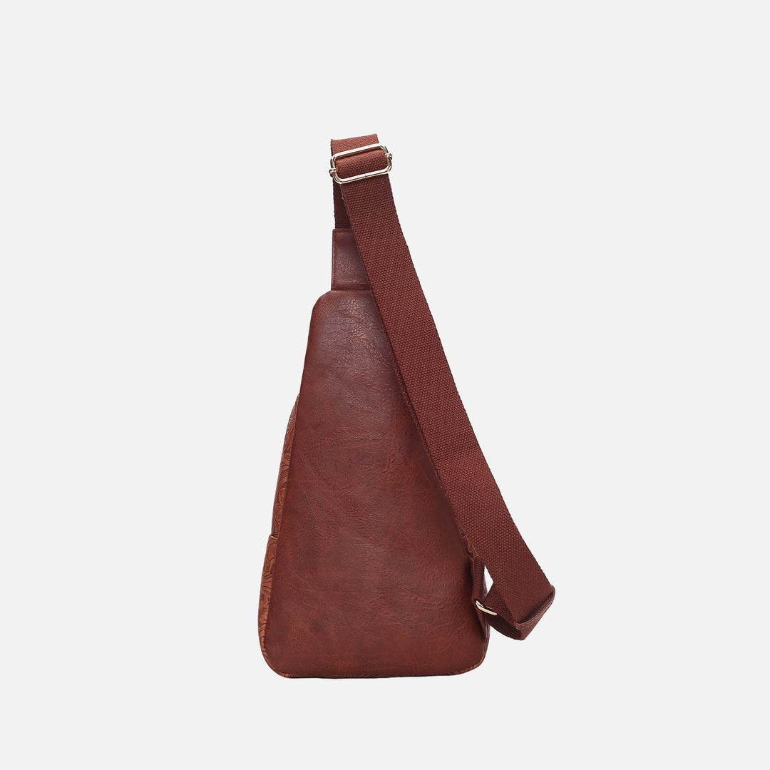 Taupe MKF Collection By Mia K Millie Sling Bag