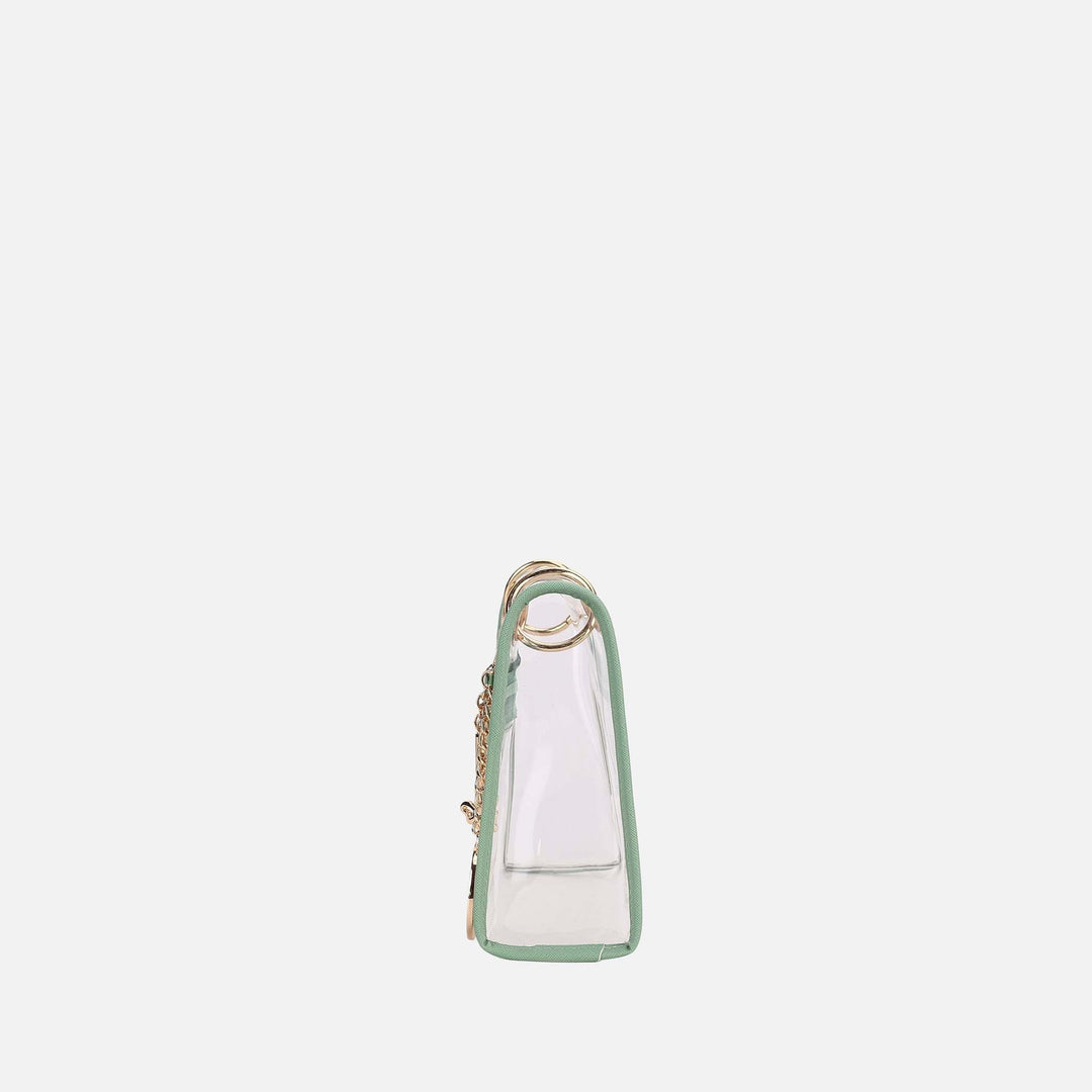 MKF Collection By Mia K Gia Clear Crossbody Bag
