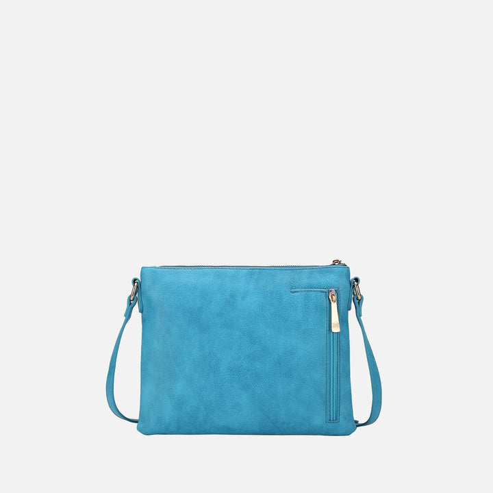Burgundy MKF Collection By Mia K Madeline Crossbody Bag