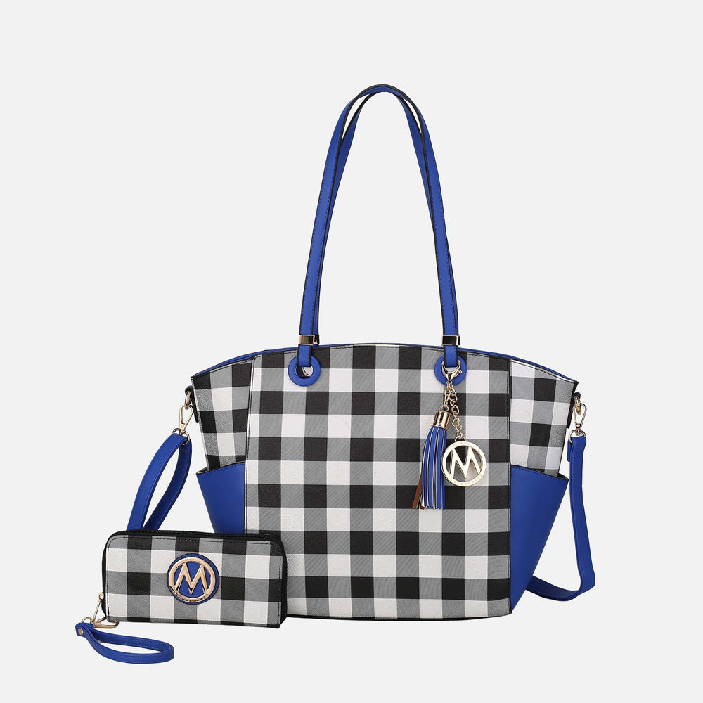 Tawny MKF Collection By Mia K Karlie Tote Bag And Wallet Set