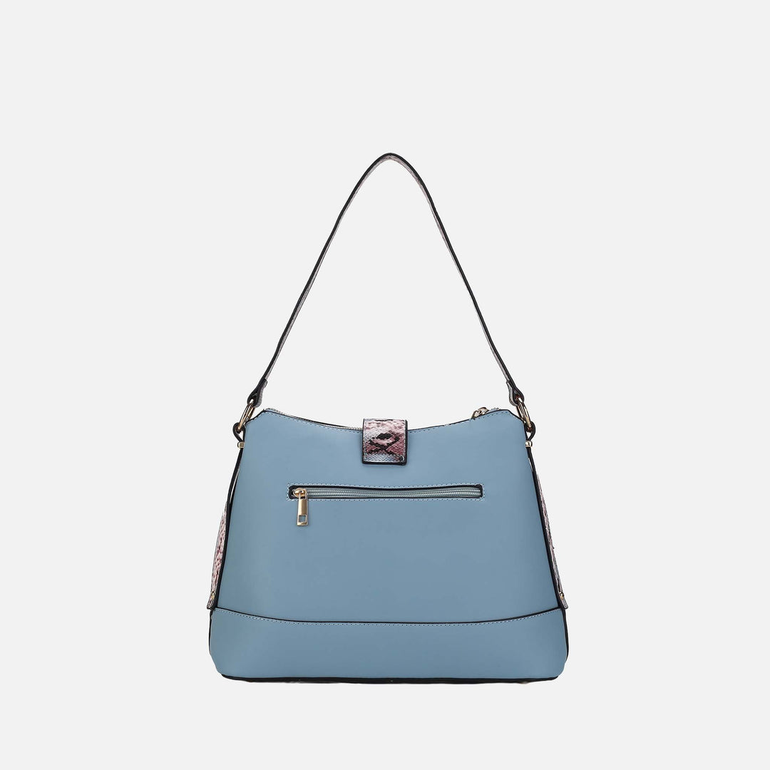 Charcoal Gray MKF Collection By Mia K Ezra Shoulder Bag