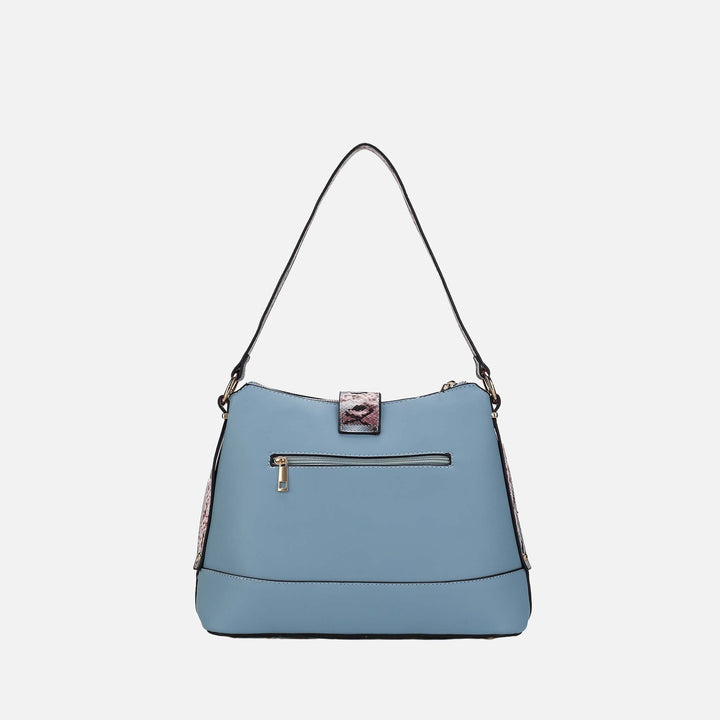 Charcoal Gray MKF Collection By Mia K Ezra Shoulder Bag