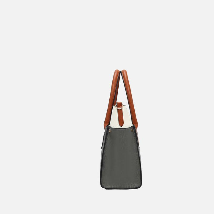 Cognac Brown MKF Collection By Mia K Brynlee Tote Bag And Set