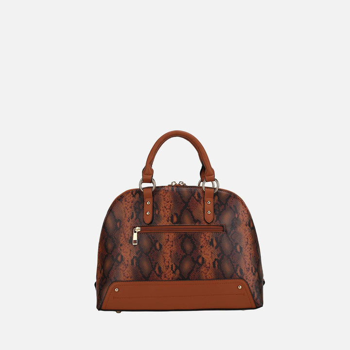 Snake Coffee MKF Collection By Mia K Frida Ii Shoulder Bag And Set