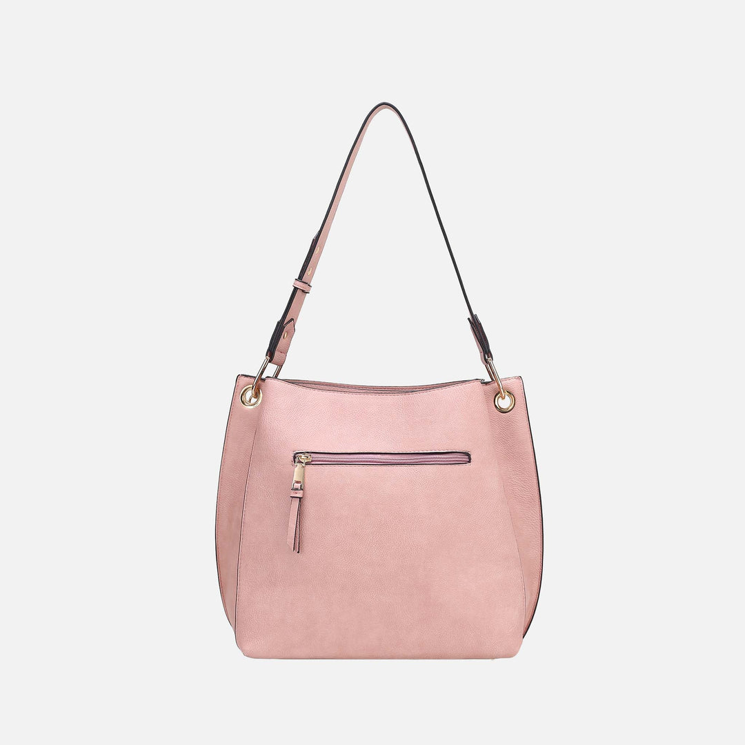Charcoal Grey MKF Collection By Mia K Yves Hobo Bag