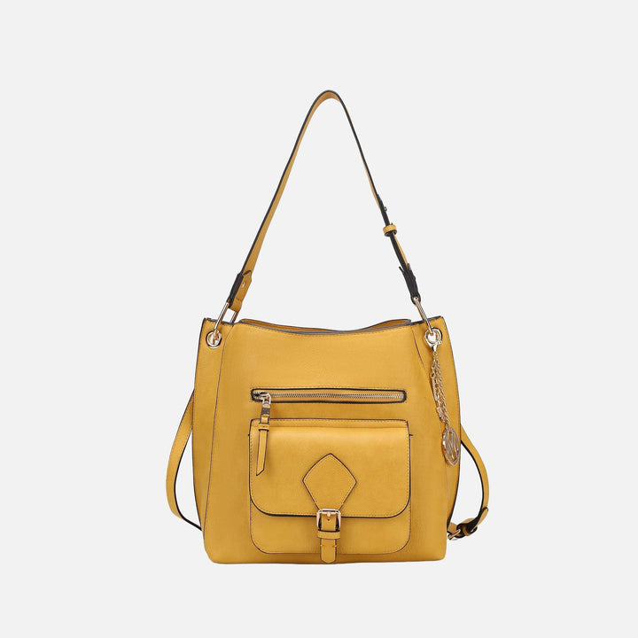 Mustard MKF Collection By Mia K Yves Hobo Bag