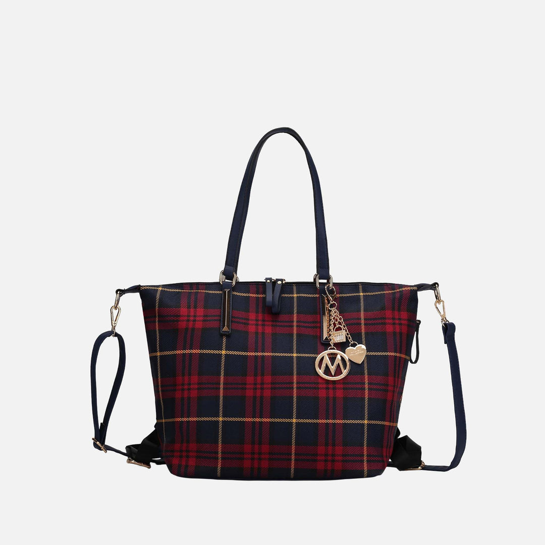 MKF Collection By Mia K Layla Convertible Weekender