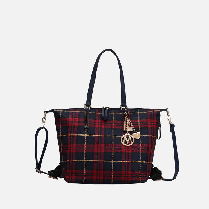 MKF Collection By Mia K Layla Convertible Weekender