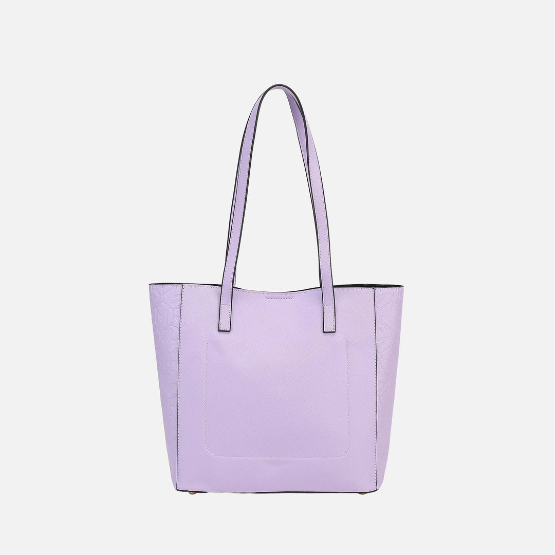 Grey MKF Collection By Mia K Leah Tote Bag