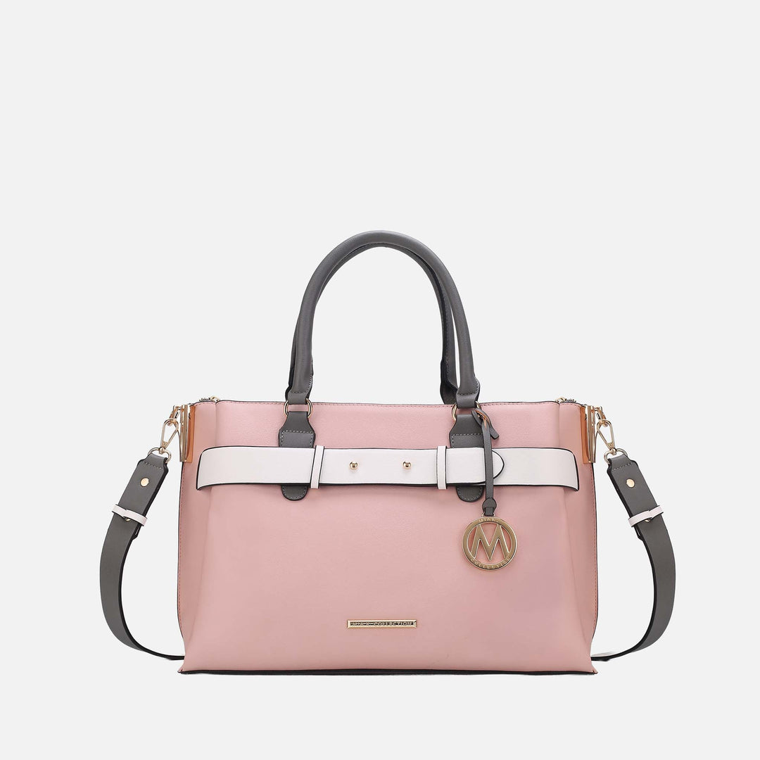 Beige MKF Collection By Mia K Jamie Shoulder Bag