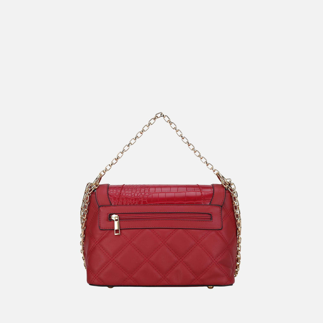 Gray MKF Collection By Mia K Danna Shoulder Bag