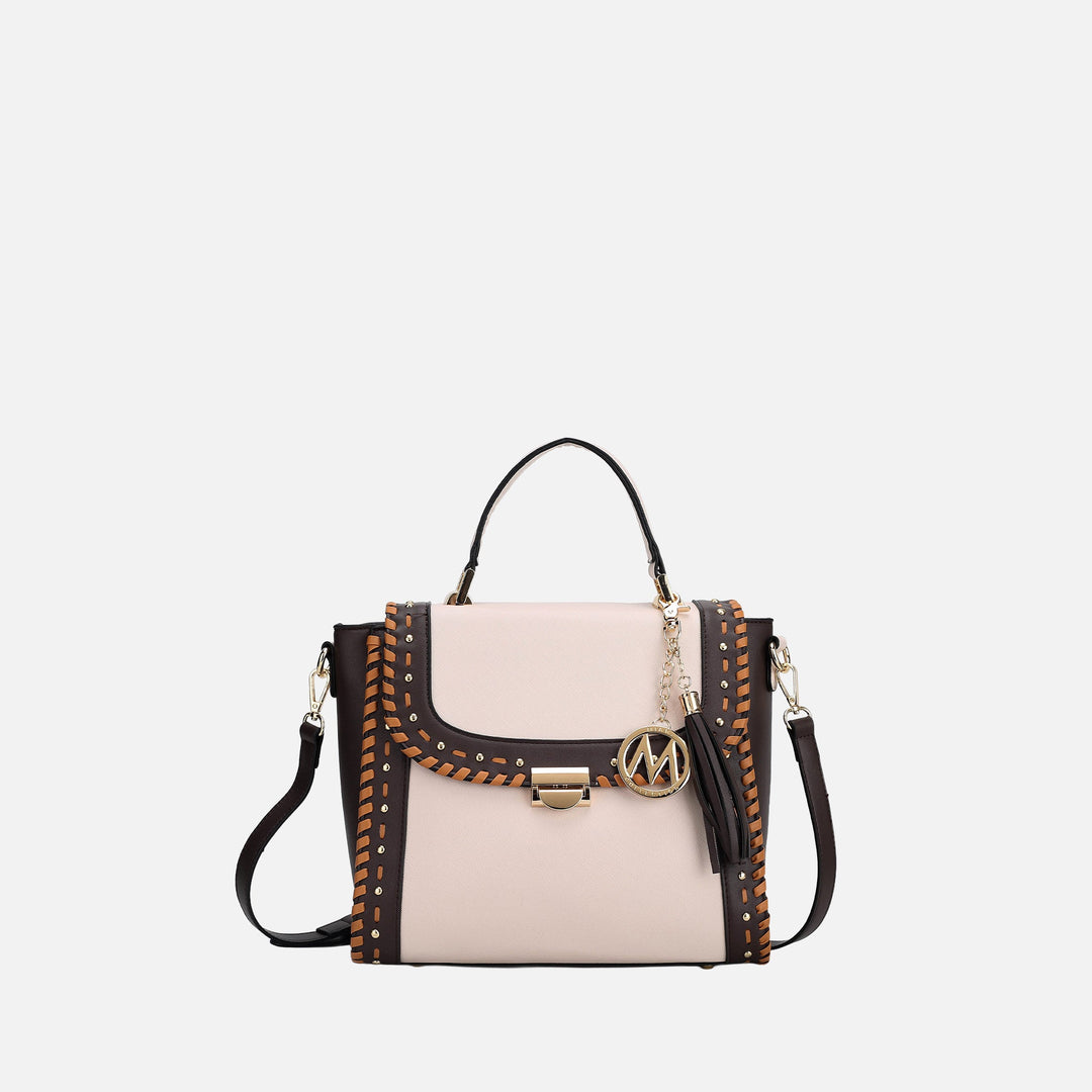 Midnight Blue MKF Collection By Mia K Flora Shoulder Bag