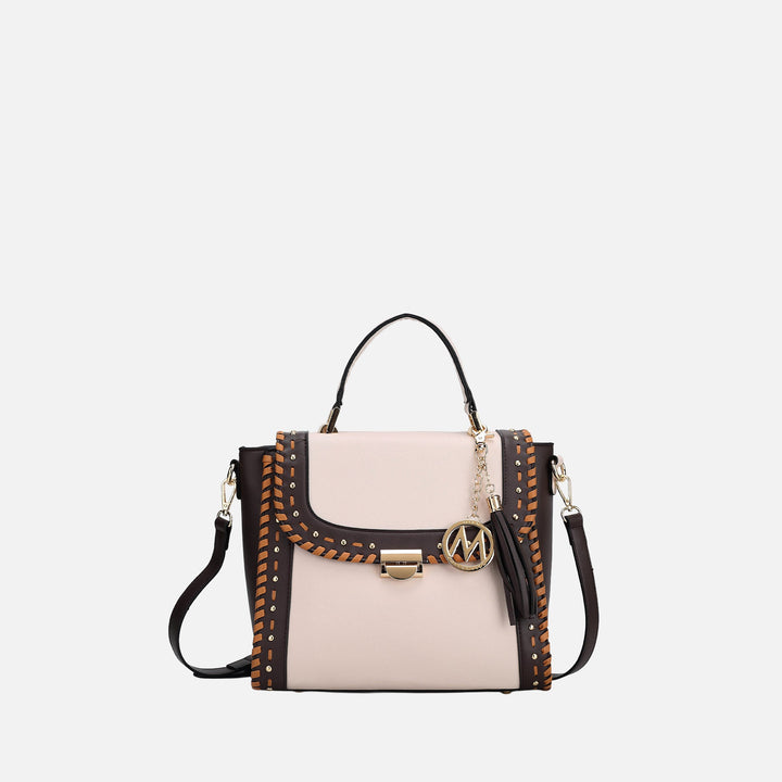 Midnight Blue MKF Collection By Mia K Flora Shoulder Bag