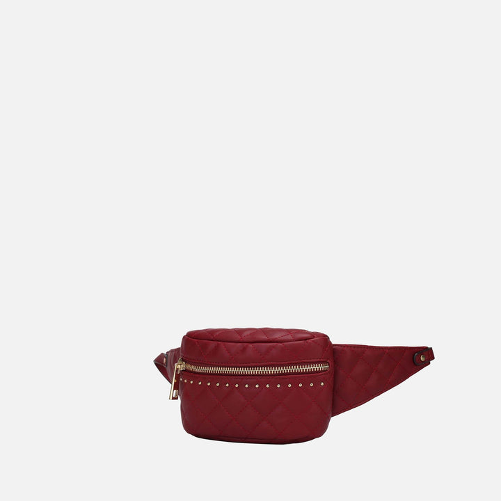 Burgundy MKF Collection By Mia K Camilla Belt Bag