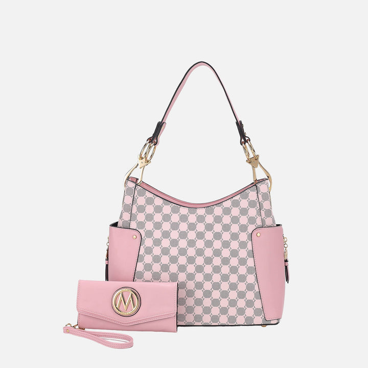 Mint MKF Collection By Mia K Penelope Shoulder Bag And Set