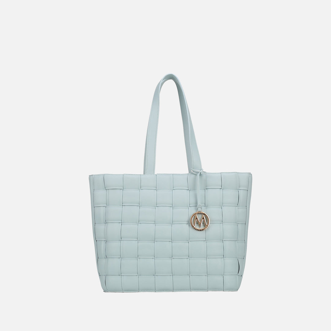 MKF Collection By Mia K Rowan Woven Tote Bag