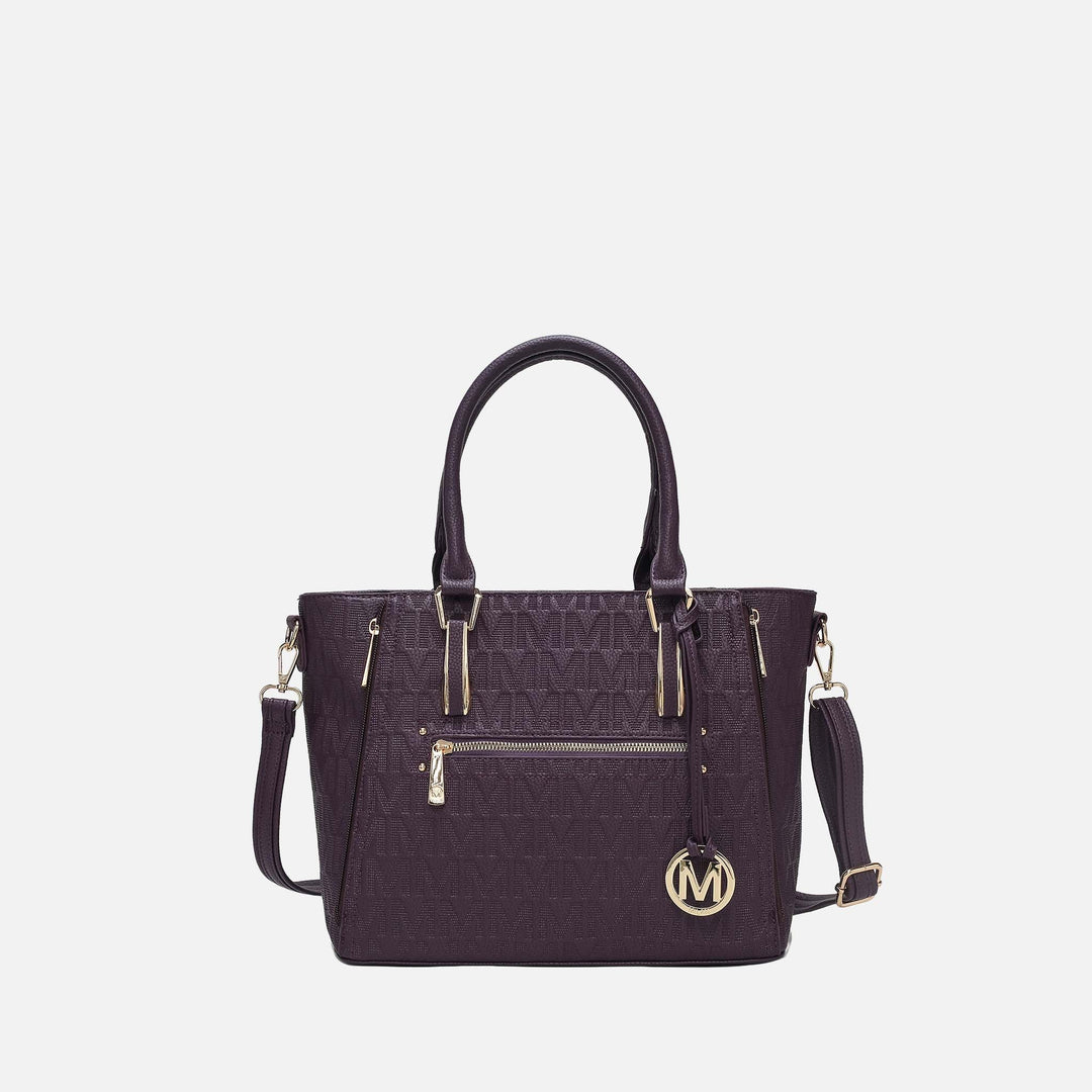 Light Blue MKF Collection By Mia K Cairo Signature Shoulder Bag