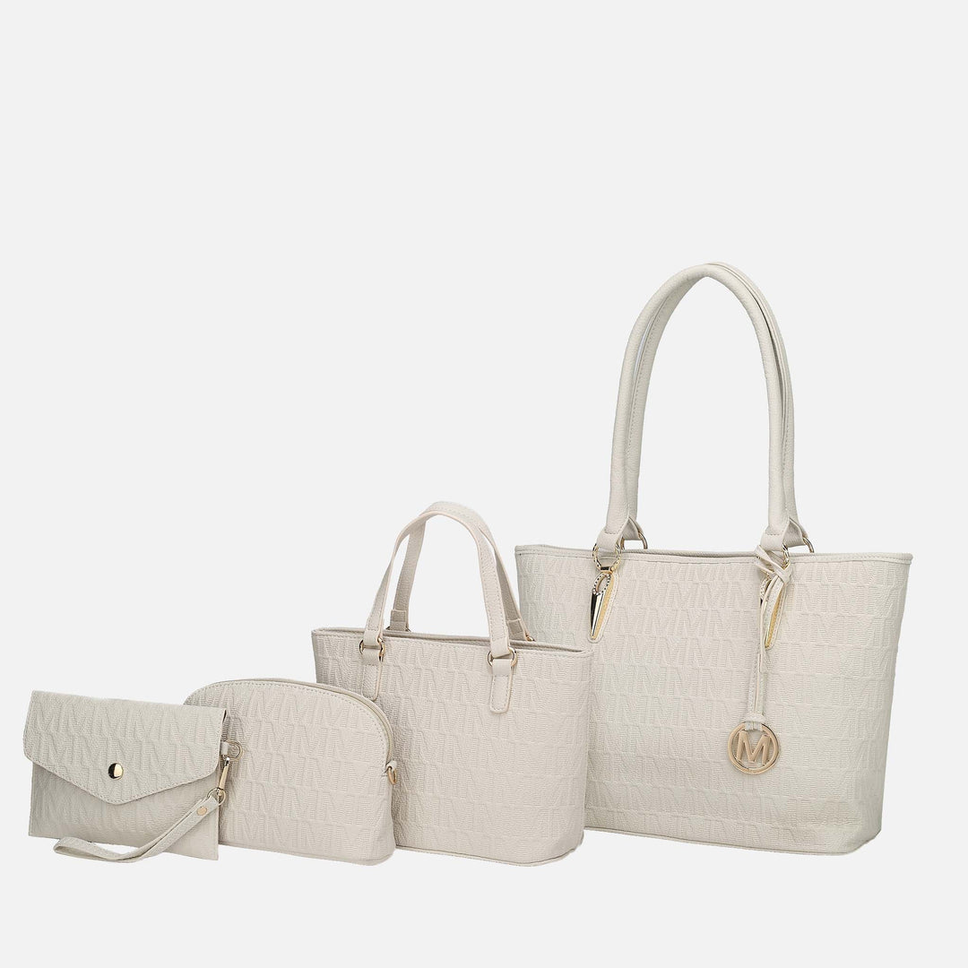 MKF Collection By Mia K Edelyn Signature Tote Bag And Set