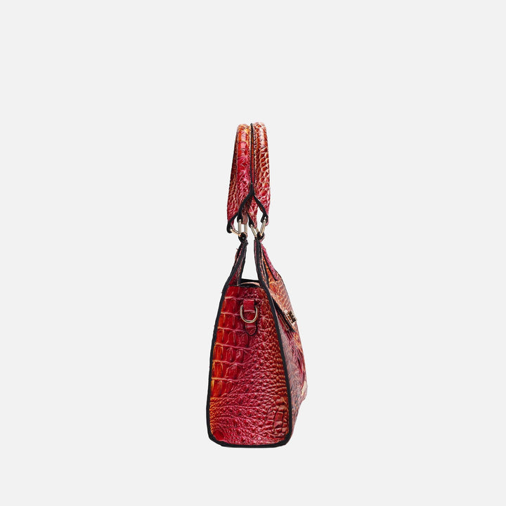 MKF Collection By Mia K Ava Gradient Croc Tote Bag