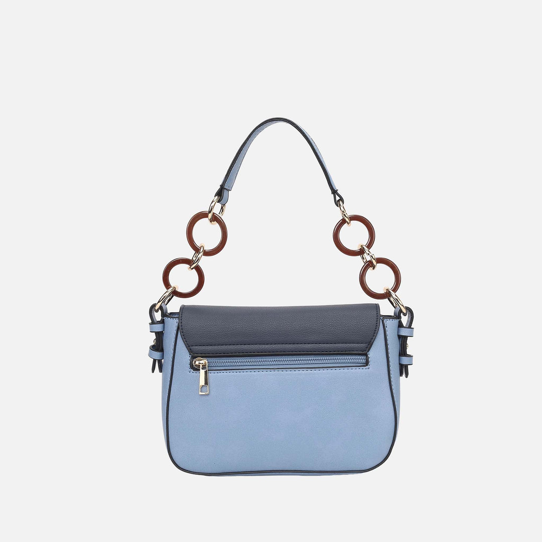 Chocolate MKF Collection By Mia K Serena Crossbody Bag