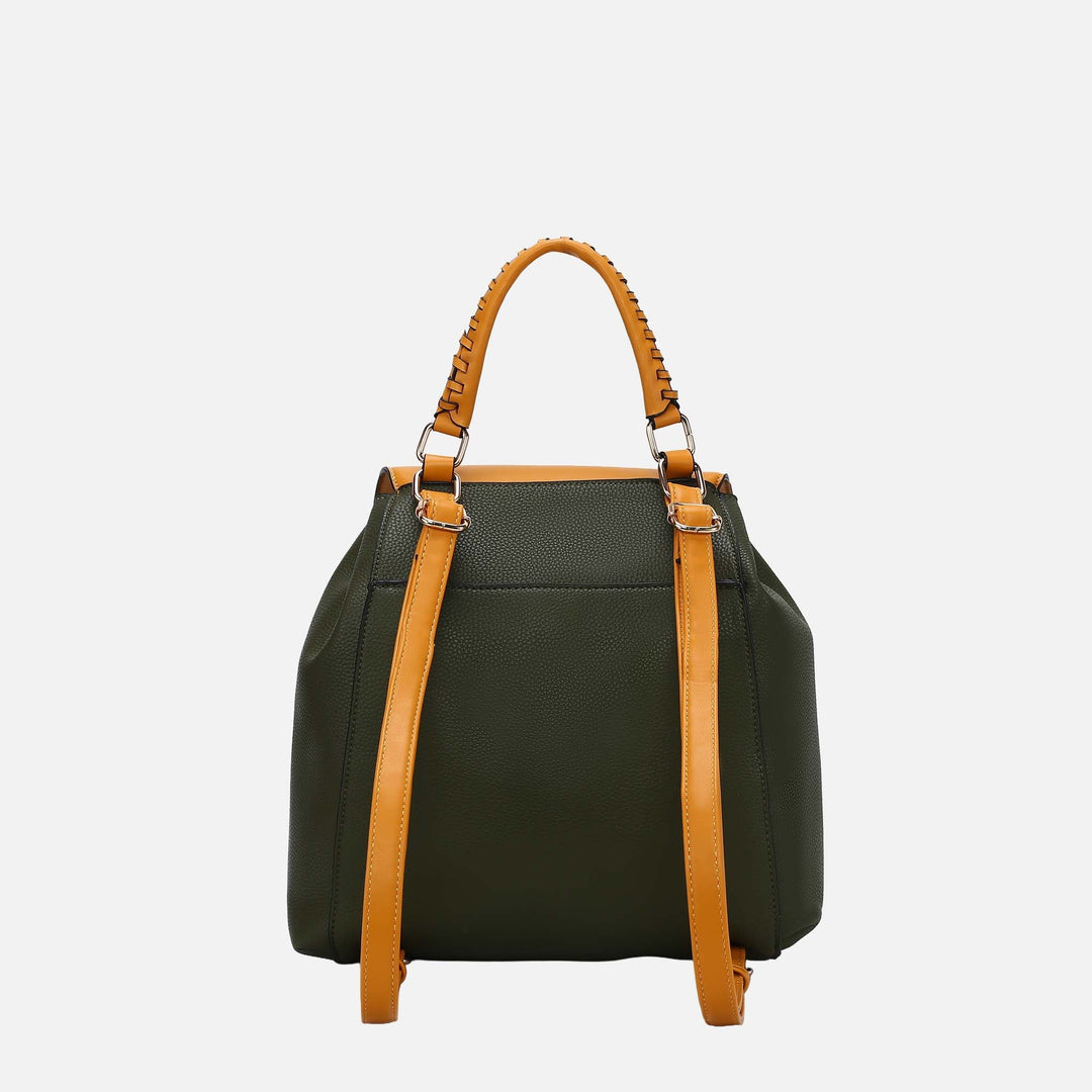 Coffee MKF Collection By Mia K Kimberly Backpack 1