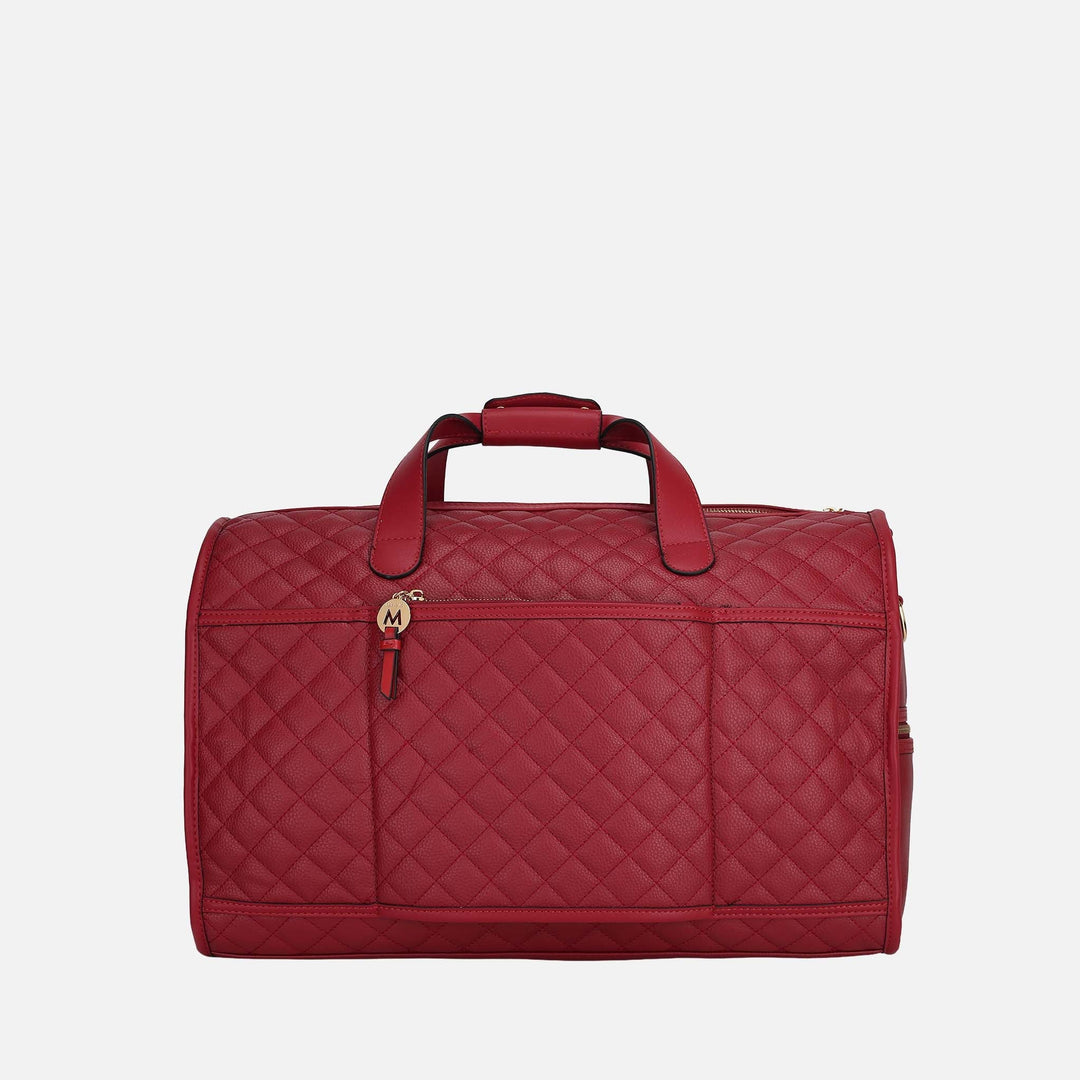 Charcoal Grey MKF Collection By Mia K Lexie Weekender Bag