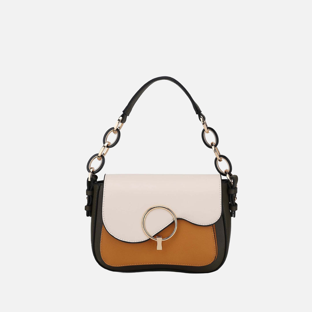 Pink MKF Collection By Mia K Fantasia Shouder Bag