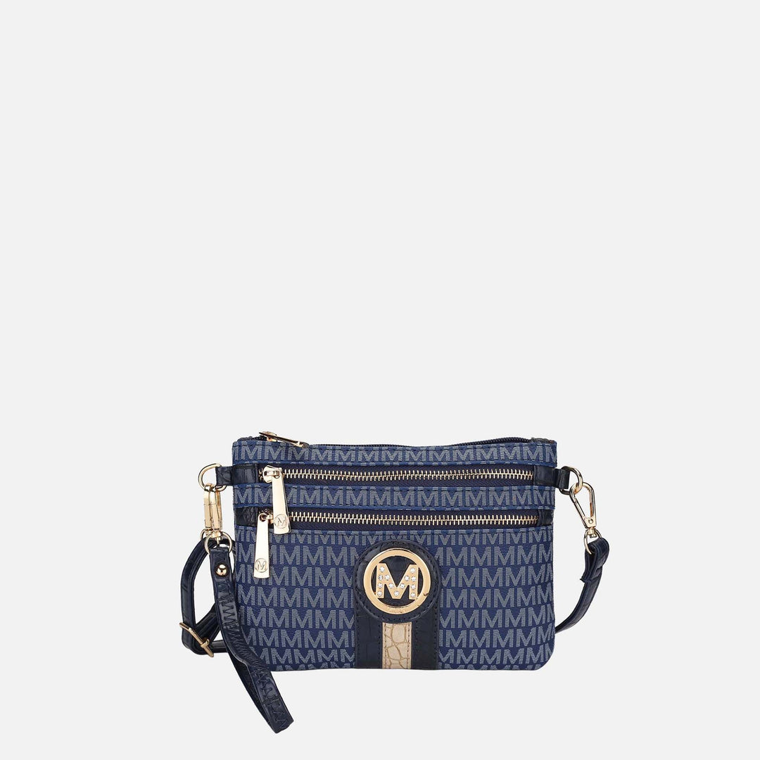 Red MKF Collection By Mia K Tarren Signature Crossbody Bag