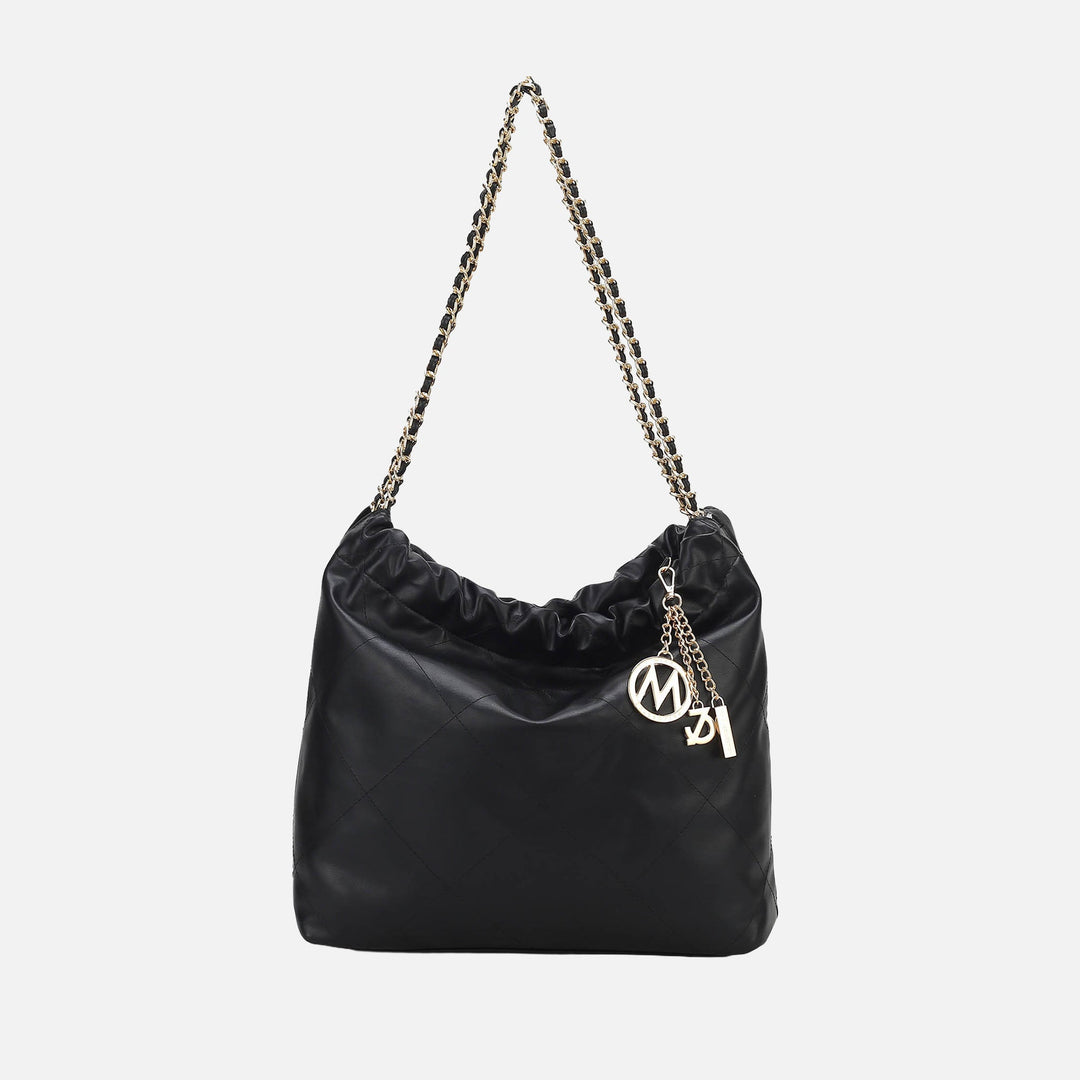 Indigo MKF Collection By Mia K Celestine Quilted Shoulder Bag