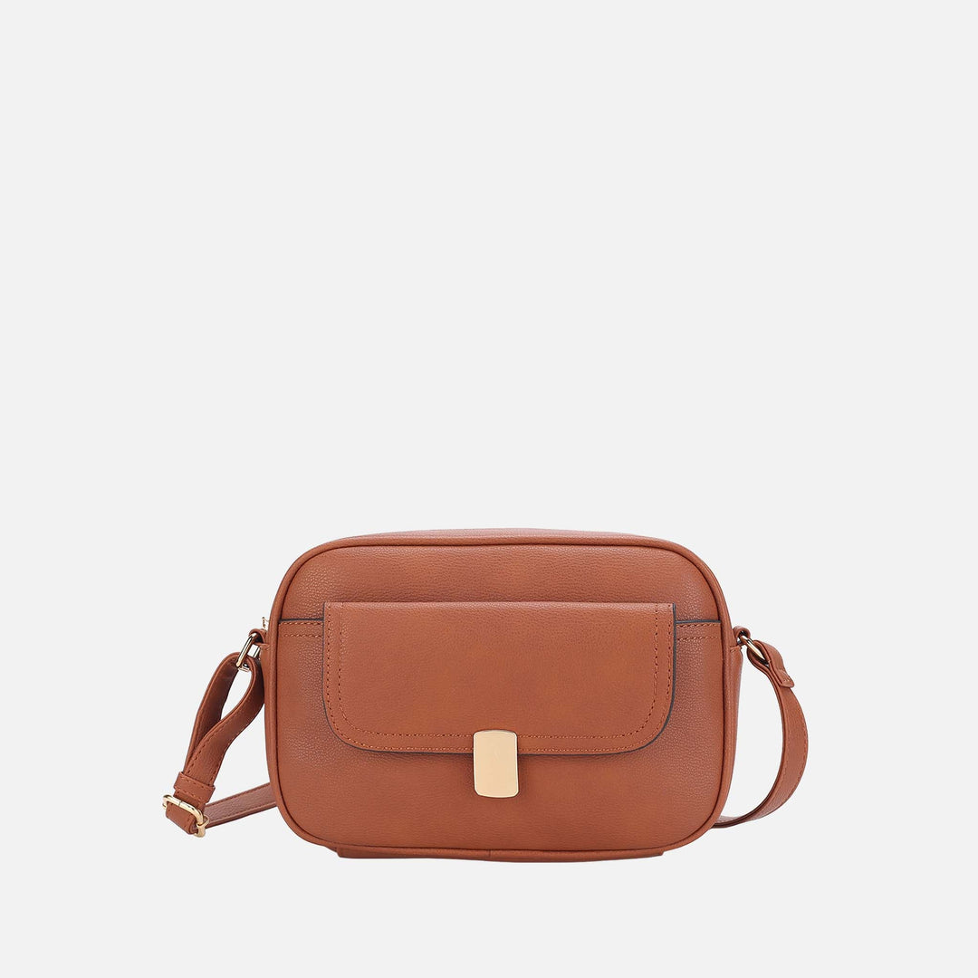 Brown MKF Collection By Mia K Michael Shoulder Bag