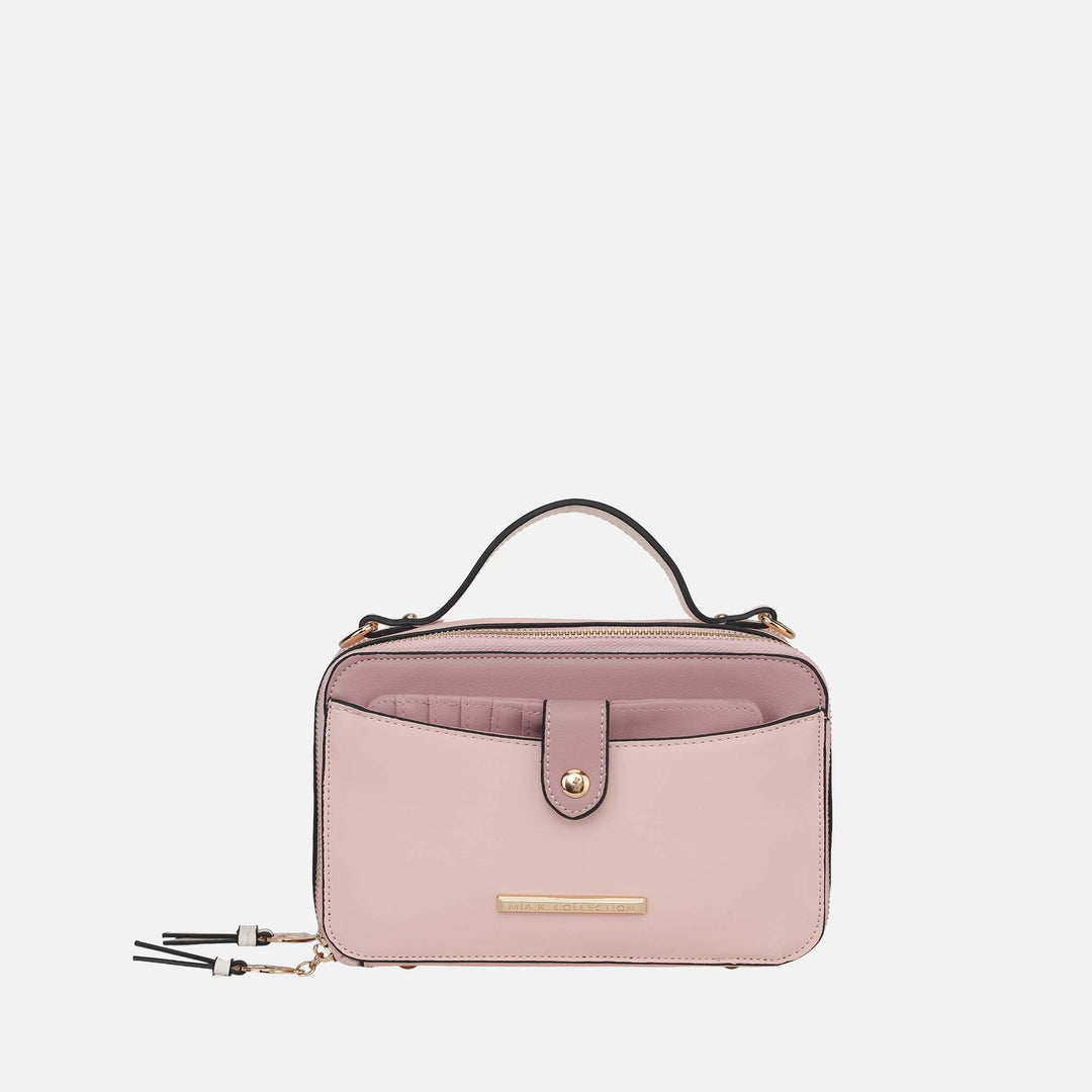 Pewter MKF Collection By Mia K Oaklynn Camera Bag